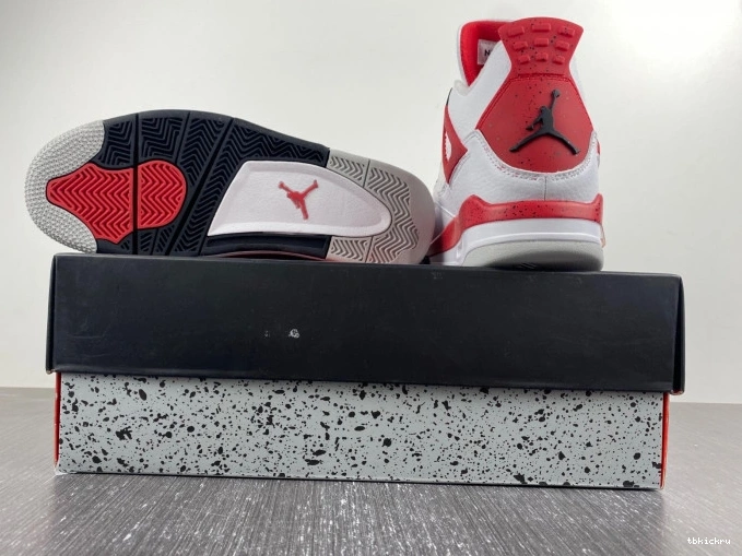Rep TBK Air Red DH6927-161 4 Jordan Cement 0819